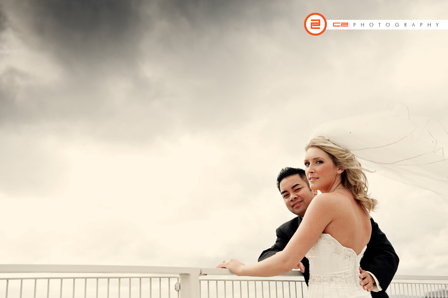 Tiffany and Jackson on the waterfront