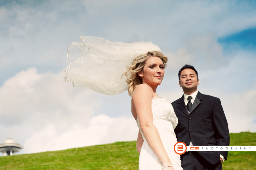 Tiffany and Jackson, wind blowing