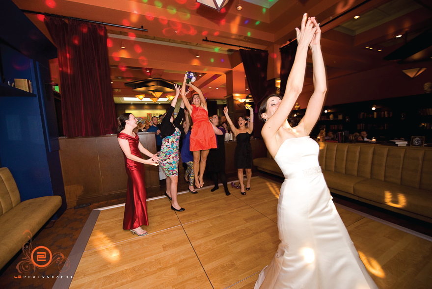 Catching the Bouquet at the Seattle Alexis Hotel