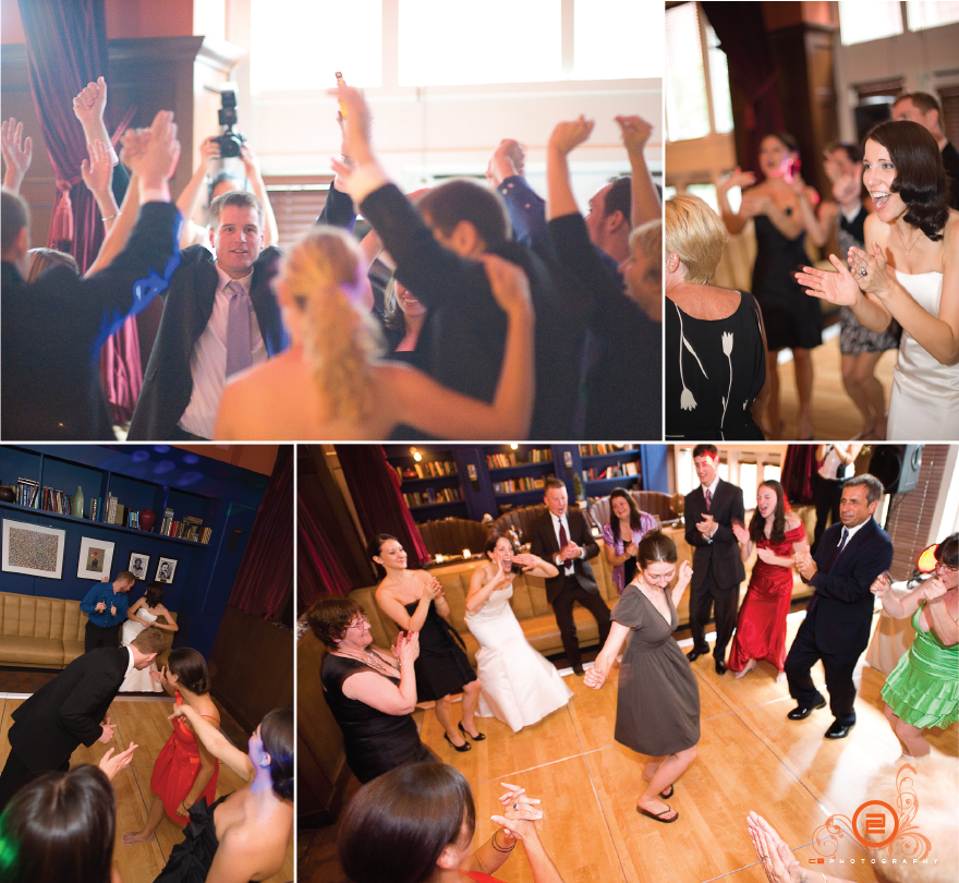 Wedding Reception at the Library Bistro in Seattle 