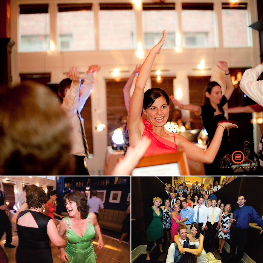 Wedding Reception at the Library Bistro in Seattle 