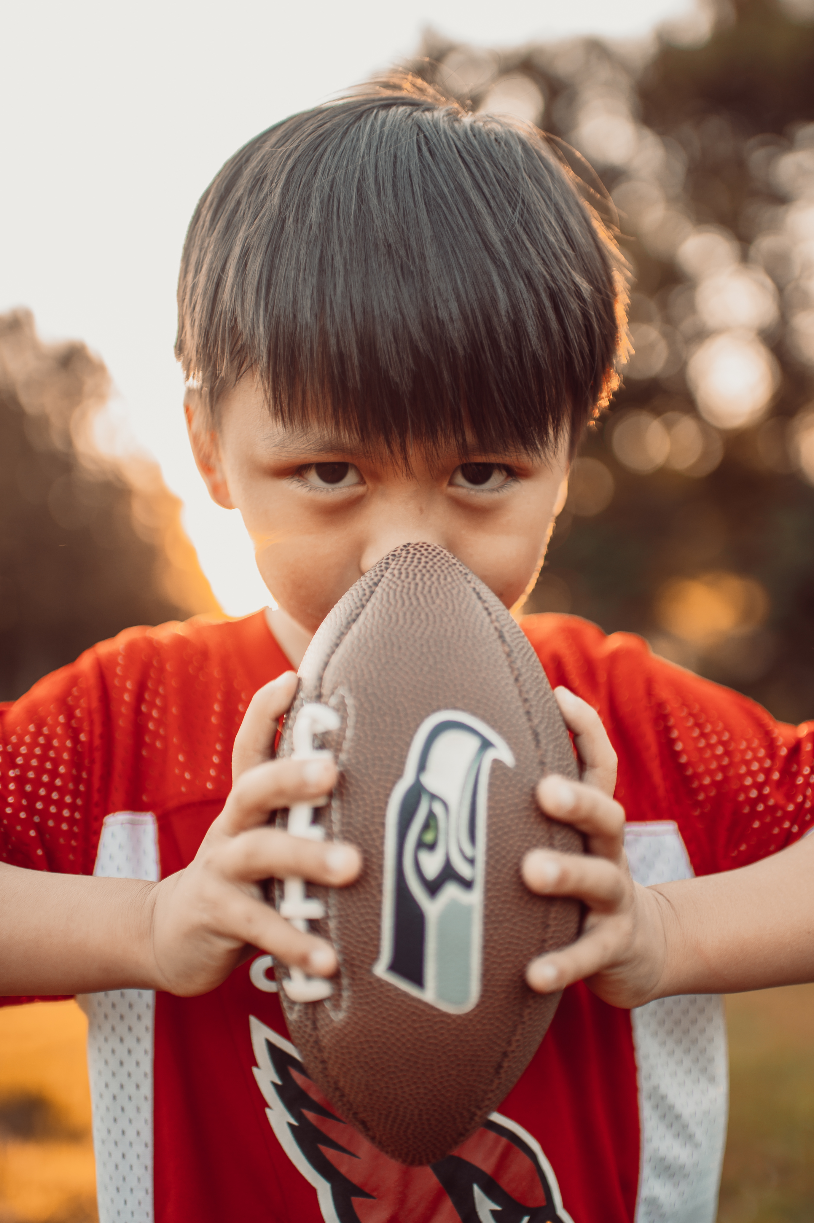 Proud Pappa – Cai’s 1st Touchdown!!!
